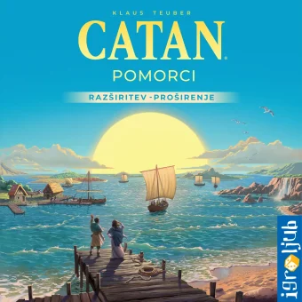 Nsalovnica prenovljene izdaje razširitve Pomorci za družabno igro Catan