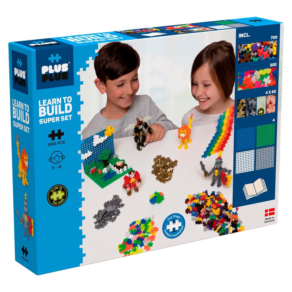 Plus-Plus Learn to Build 1200 Super Set - Tojeto - Spletna